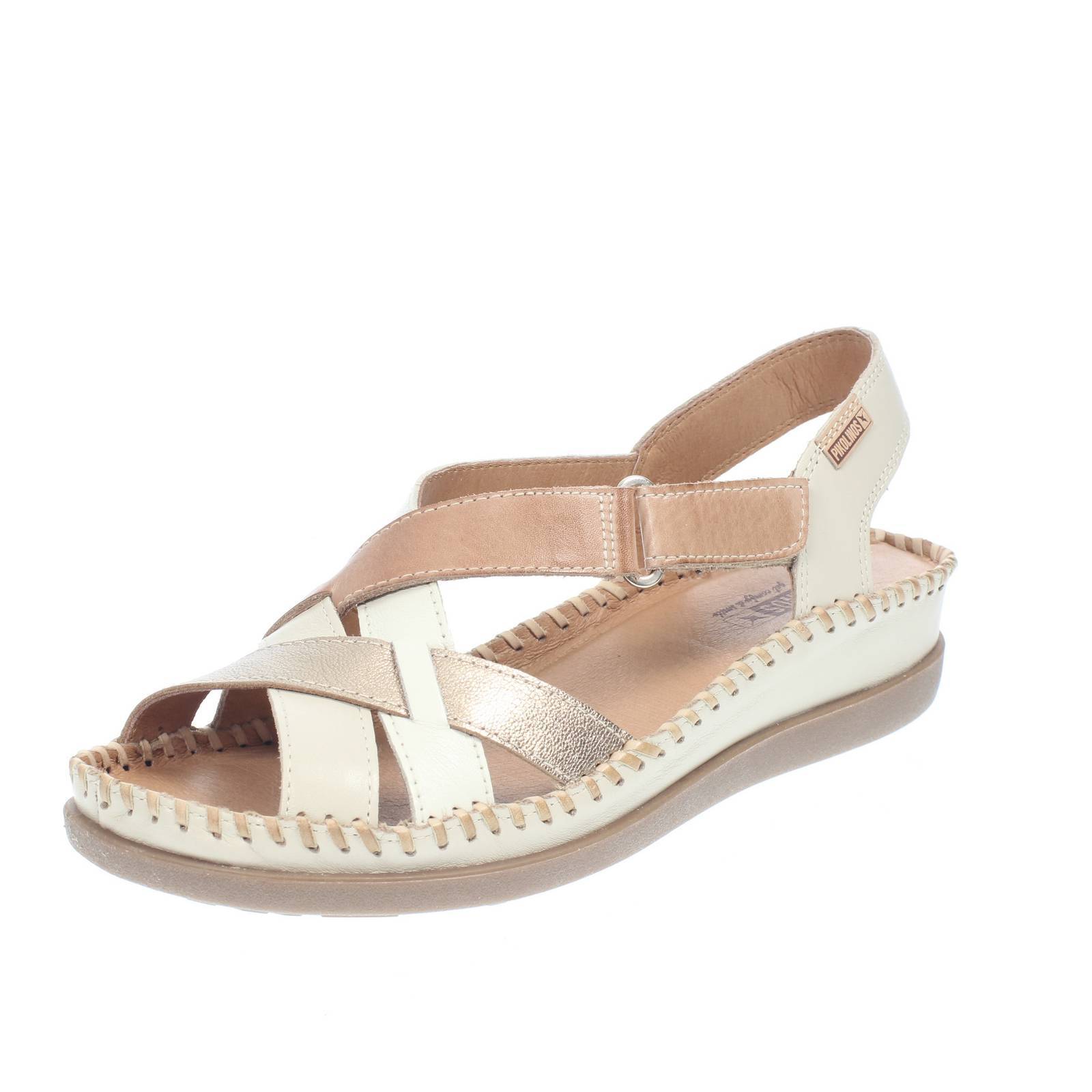 Pikolinos Cadaques - Sandali In Pelle Bianco - Taglia 36 [22.9cm] Scarpe Donna