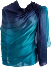 Women'S Scarves 100% Silk Long Lightweight Scarfs for Women
