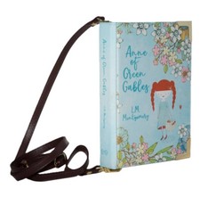 Cross Body Shoulder Handbag Well Read Book Dust Bag Anne of Green Gables Vegan