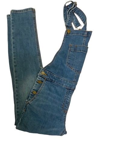 CREWCUTS Girls Long Jean Overalls Size 14 - Picture 5 of 6