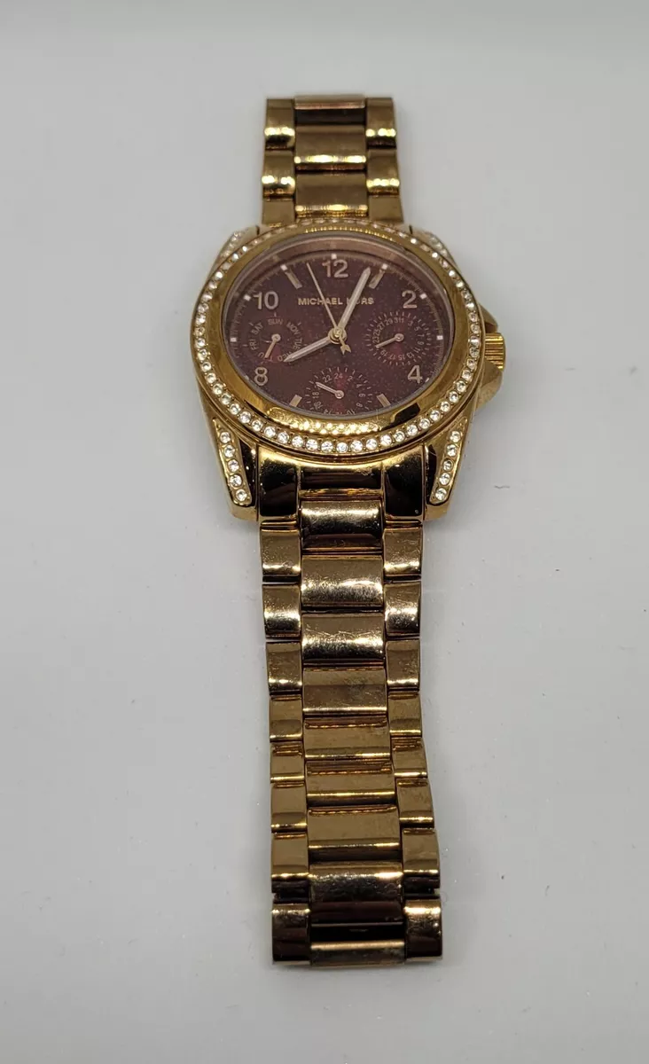 Michael kors rose gold watch deals ebay