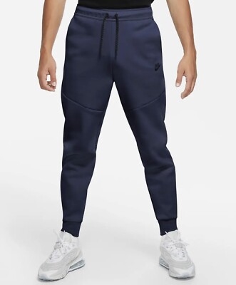 mens nike navy joggers