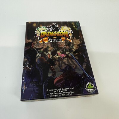 Dungeon of Fortune Fantasy Dungeon Crawl Game Tasty Minstrel D&D RPG - COMPLETE