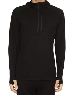 Mens Micro Weight Woolverino ¼ Zip Sun Hoodie. Clean excellent condition 
