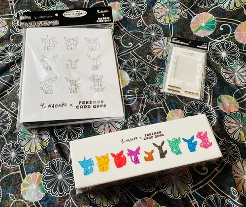 Pokemon Yu NAGABA Eevee’s Special Box FILE FLAME EEVEE NOT COMPLETE 