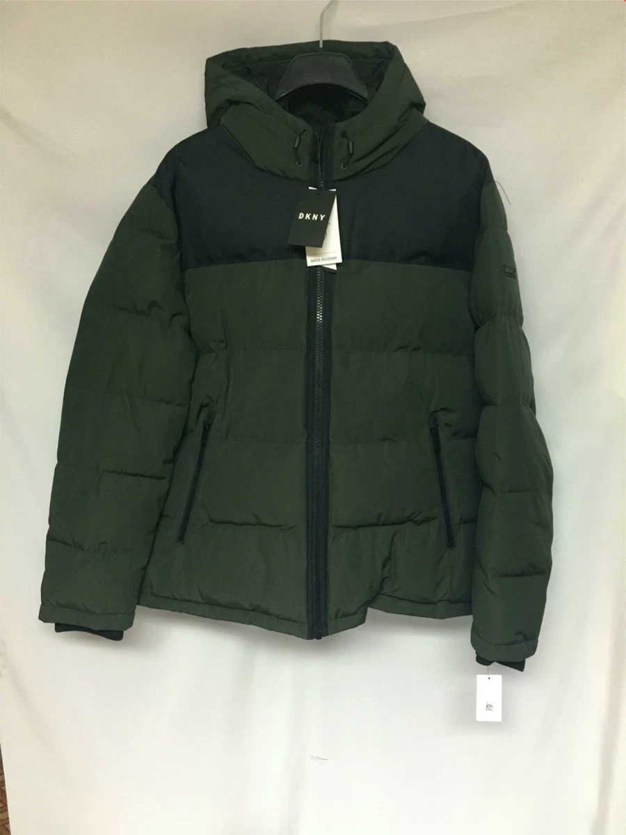 Dkny puffer hotsell jacket mens