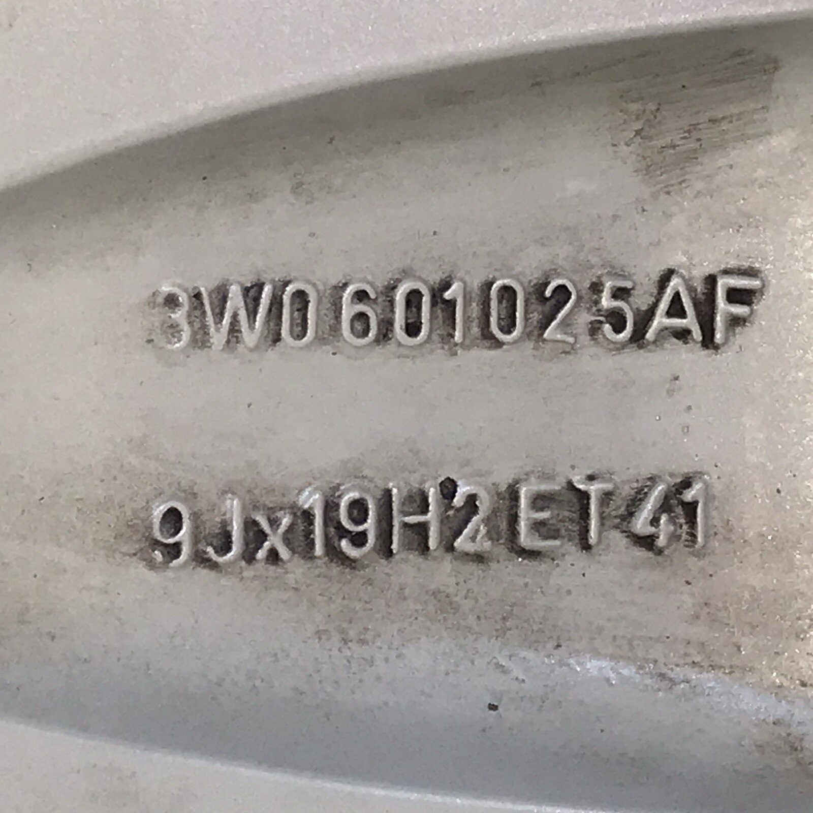 2006-08 BENTLEY CONTINENTAL 19" GENUINE FACTORY OEM SILVER WHEEL RIM 3W0601025P