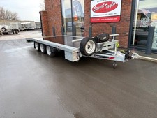 Nugent flatbed trailer lowloader 3500kg