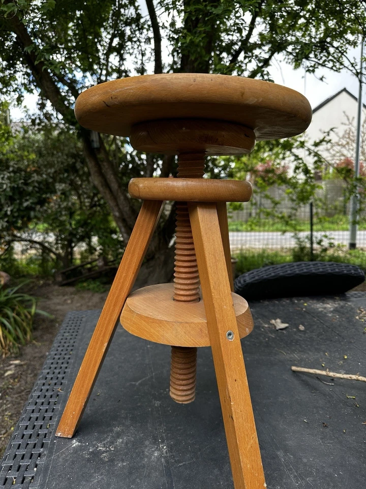 Tabouret À Vis Artiste Peintre - Photo 3/4