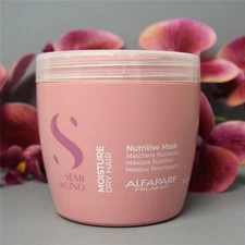 Alfaparf Milano Semi Di Lino Moisture Nutritive Mask for Dry Hair 16.9oz / 500ml
