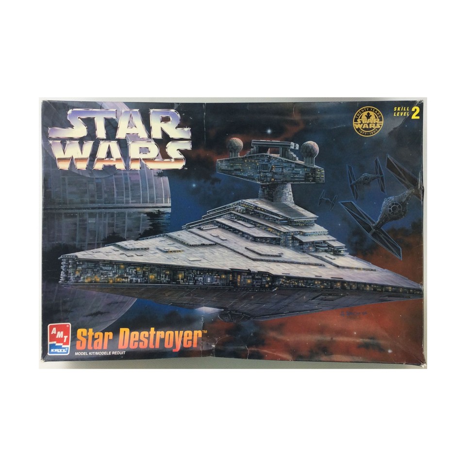 AMT-ERTL Star Wars Model Star Destroyer SW (VG+/New) | eBay
