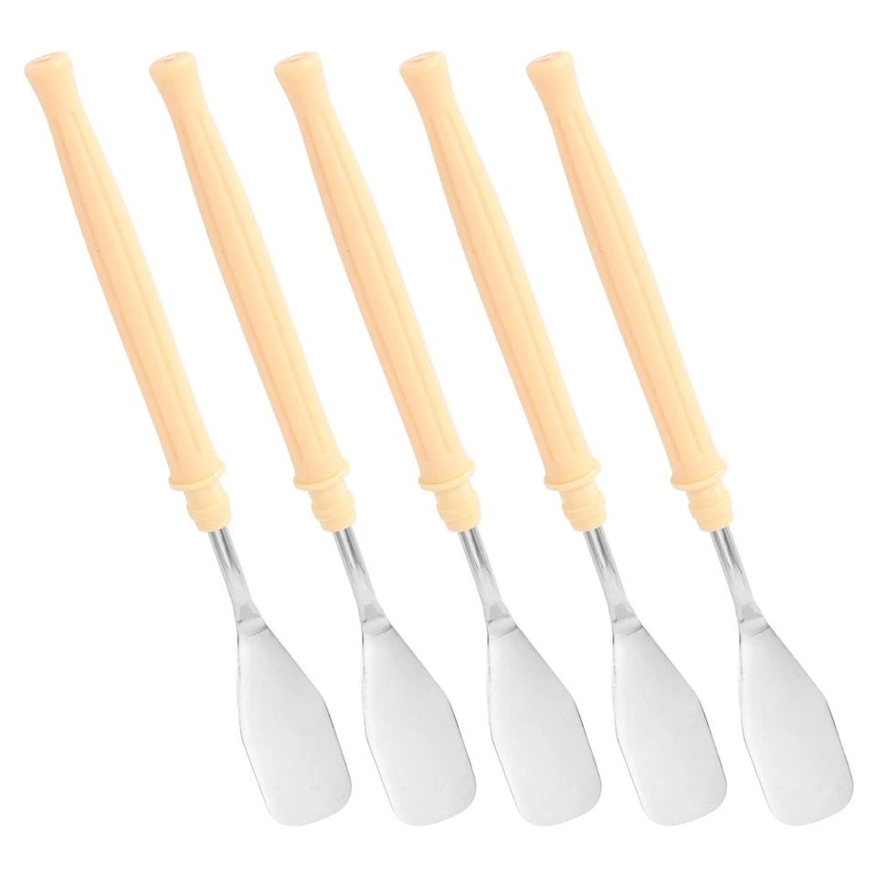 5 Pcs Spatule Mixeur Peinture Outils De À L'huile Palette Mélange - Photo 2/4