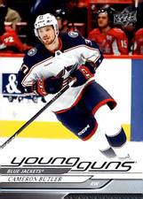 2024-25 Upper Deck Young Guns 455 Cameron Butler Columbus Blue Jackets