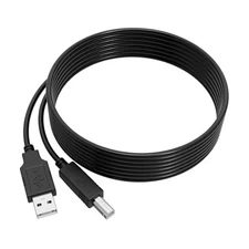 6.6ft USB 2.0 Cable Cord for PANiNi My Vision X Check Scanner, Visioneer 