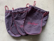 Crown Royal Canadian Whiskey BlackBerry Bags Sacks Pouches (6 Qty)