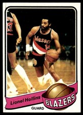 1979-80 Topps Card Basketball Lionel Hollins Portland Trail Blazers #129 EX-MT