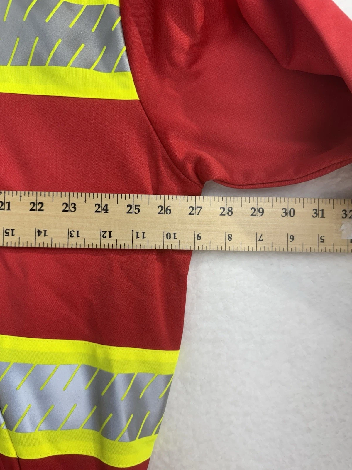 Kishigo Increased Visibility Safety Jacket Sweatshirt Men’s Sz 2XL B313 Red NWT image 10