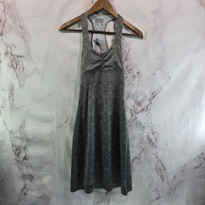 Outdoor Research Dress Womens 2 XS Gray Tank Mini Trance Cut Out Racerback 