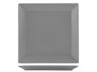 6 Teller Aus Steingut Osaka Grau Flach 24X24 H&H