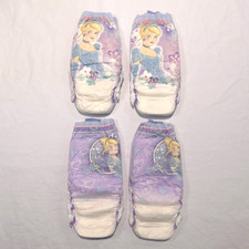 Cinderella Goodnites Nighttime Pants SET OF 4 - SM/M 38-65LB Discontinued