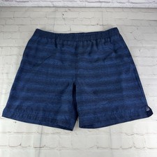 Speedo Athletic Navy Blue Lined Swim Trunks Swimming 7" Shorts Size Men's XXL