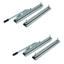 (2) Adjustable Slide Track Kits for Milsco High Back Seats XB200 XB180 XB150