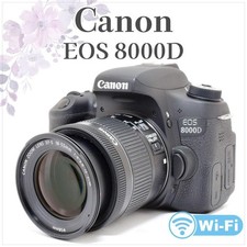 Canon EOS 8000D DSLR Camera with EF-S 18-55mm Lens Wi-Fi Excellent Condition