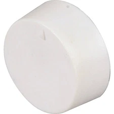 White Line Volt Thermostat Knob - Use with Our White Single or Double Pole Co...