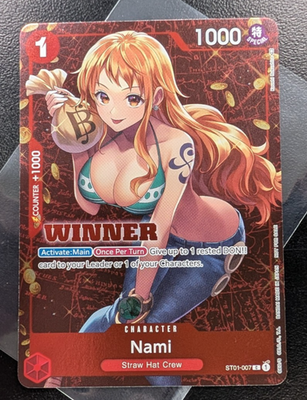 Nami (Tournament Pack Vol. 3) [Winner] - One Piece Promotion Cards