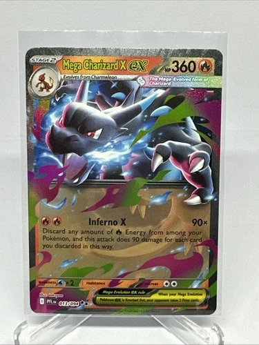 Mega Charizard x EX 013/094 Me02: Phantasmal Flames Holo