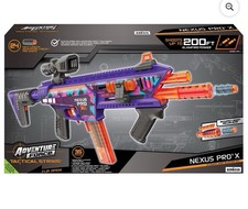 Adventure Force Tactical Strike Nexus Pro Ultimate Dart Blaster HTF Purple/ Blue