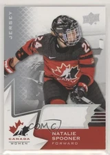 2020-21 Upper Deck Team Canada Juniors Women's WC Jerseys Natalie Spooner #66