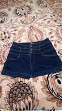 Refuge dark blue girls short size 4