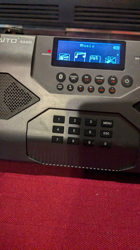 Used Kaito KA900 Digital Solar Crank NOAA Weather Stereo AM FM Shortwave Radio - Picture 5 of 11