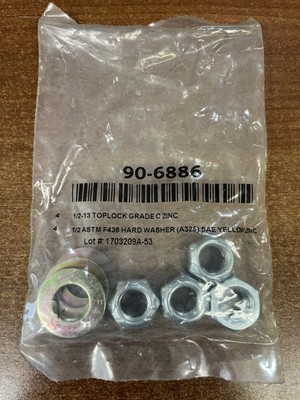 Pro Comp Replacement Bumper Mount Hardware 90-6886 Bag Pack
