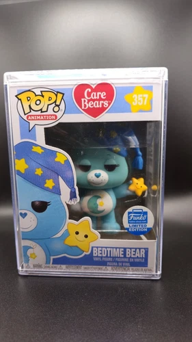 Funko Pop! Animation Care Bears  Bedtime Bear  Funko Shop Excl #357 W Protector 