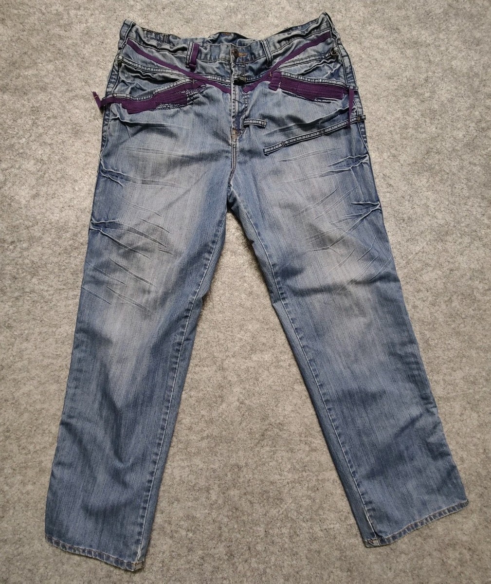 Vintage Girbaud Jeans Mens 38x32 Baggy Straight Leg Marithe