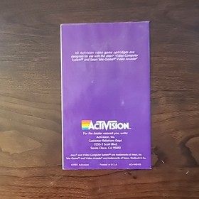 Grand Prix (Atari 2600, 1982) Complete In Box With Inserts Tested Working