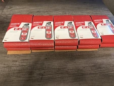 Lot of 5-packs of 1 (5 belts total) Diablo Tools 4''x36'' Sanding Belts 50 Grit