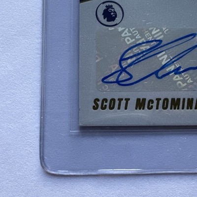 2021-22 Panini Revolution Premier League Scott McTominay Auto 