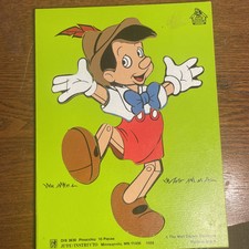 Pinocchio Judy/Instructo Vintage Puzzle Walt Disney 1988