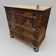 Antique 17th Century Oak Jacobean Chest of Drawers