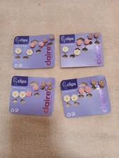 Bulk Lot Of 4 /lot Claire's Jewelry Clips Earrings. MSRP 52. Great Presents 