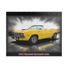 1971 Plymouth Barracuda Cuda Jigsaw Puzzle 1971 Plymouth Barracuda Cuda Jigsaw Puzzle