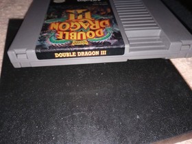 Double Dragon 3 III Nintendo NES con manual 