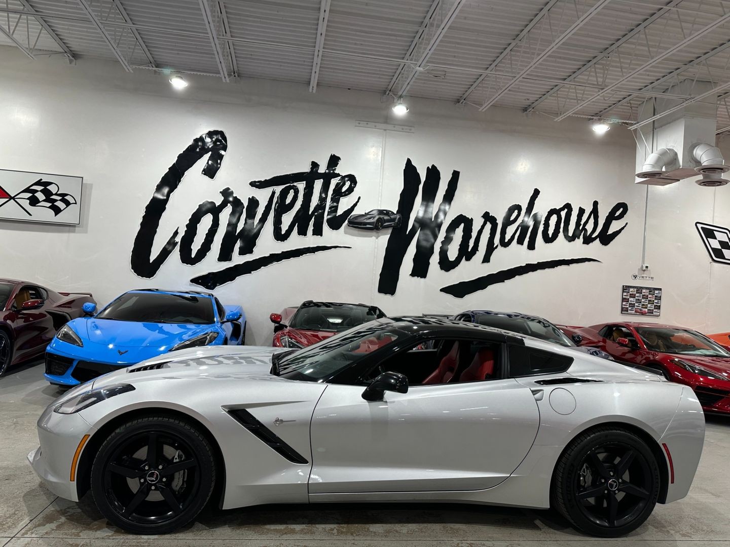 2015 [GAN] Blade Silver Metallic Chevrolet Corvette   | C7 Corvette Photo 4