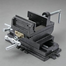Cross Slide Vise Cast Iron Workshop Tool Multiple Mounting Holes