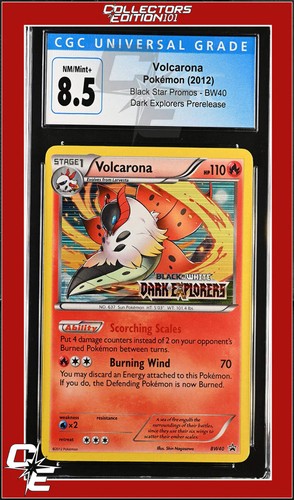 Volcarona graded CGC 8.5 for sale on eBay
