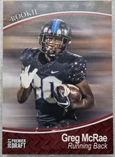 2021 Sage Premier Draft Rookie Red Greg McRae #63 NM Pack Fresh!