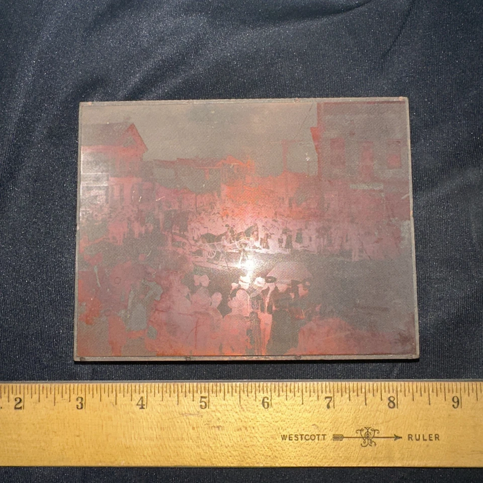 Printing Block ( J.P. Wallace State Bank Pelican Rapids, Minnesota ) Real Photo! - Image 3 of 4